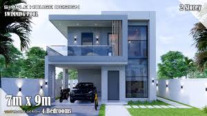 house design simple house 7m x 9m 2