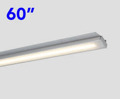 Ul Listed Ultra Slim And Bright 24vdc 60 Inch Led Under Cabinet Light Bar Dot Free Linear Led Lighting For Cabinets And Closets