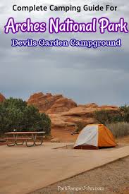 Arches National Park Camping Devils