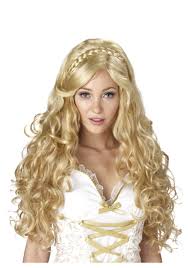 women s golden dess wig