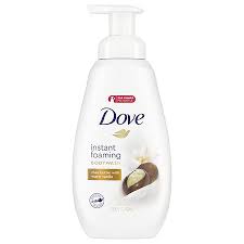 dove shower foam body wash shea er