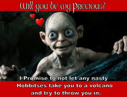 Happy valentine's day - Gollum style | LOTR Amino