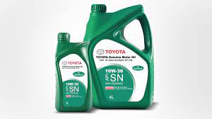 toyota motor oil 10w 30 semi synthetic
