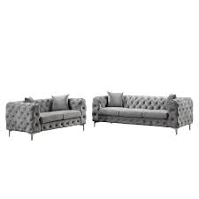 2 Piece Of Loveseat And Sofa Set