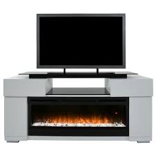 Concord White Electric Fireplace El