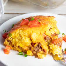 mexican cornbread cerole ground