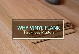 select vinyl plank flooring thickness