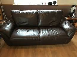 ikea vreta sofa bed leather 3seat metal