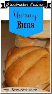 bread machine hamburger buns recipe