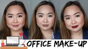 office makeup look for asian eyes