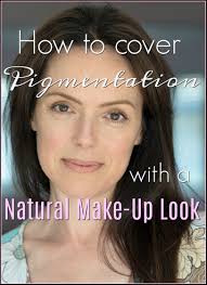 how to cover pigmentation with a
