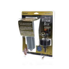 thomas betts drop in single gang floor box kit with br cover