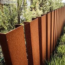 Corten Steel Fence Panels 100 S Of
