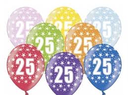 Geburtstag eine tolle einladung gestalten? 6 Bunte Luftballons 25 Geburtstag Online Bestellen
