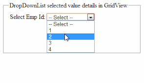 how to get dropdownlist selected value