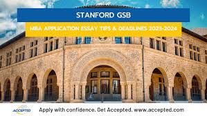 stanford gsb mba application essay tips