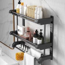 Stainless Steel Bathroom Storage Shelf
