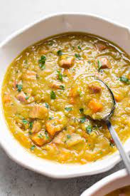 instant pot split pea soup with ham or