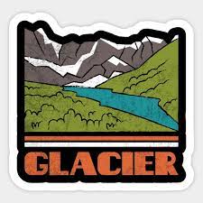 glacier shirt us national park gift