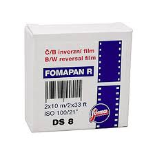 Foma Fomapan R100 B W Double Super 8 Reversal Film 411802
