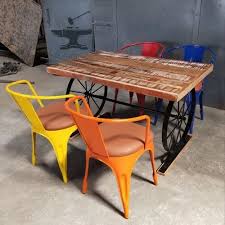 Cafe Tables And Chairs Industrial