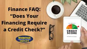 financing require a credit check