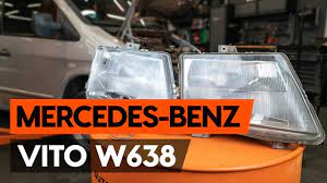 Jak wymienić lampy przednie w Mercedes Vito W638 - poradnik naprawy