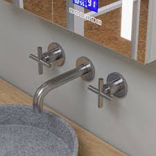 Wall Mounted Cross Handle Faucet