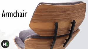 J.'s board bentwood furniture on pinterest. Carpenter Makes An Eames Style Bent Wood Armchair