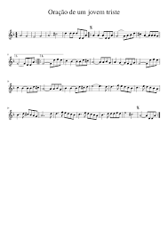 Páginas musicales, partituras y lista de conciertos. Oracao De Um Jovem Triste Sheet Music For Piano Solo Musescore Com