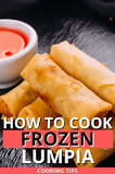 How do you reheat frozen lumpia?