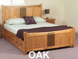 Wooden Bed Frames With Storage King