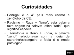 Resultado de imagem para racismo em portugal
