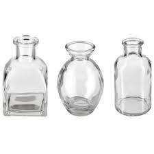 Mixed Wedding Favor Glass Vases By
