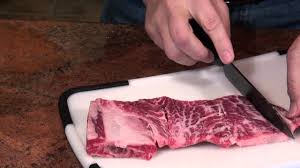 how to cut short ribs into kalbi you