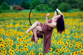 sunflowers at dix park in raleigh woman pole dances in field raleigh news observer