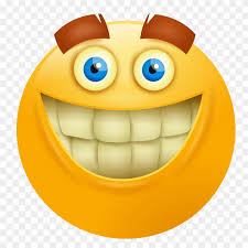 smiley face emoji on transpa