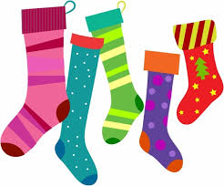Image result for christmas sock clipart