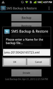 sms backup app xml reader