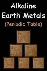 alkaline earth metals on the periodic