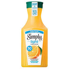 tropicana trop50 no pulp orange juice