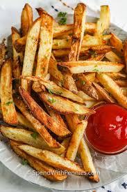 crispy air fryer french fries only 4