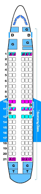 Seat Map Contact Air Fokker 100 Seatmaestro