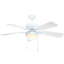 Indoor Outdoor White Ceiling Fan