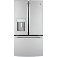 Check spelling or type a new query. Ge 22 2 Cu Ft Counter Depth French Door Refrigerator With Ice Maker Fingerprint Resistant Stainless Steel Energy Star In The French Door Refrigerators Department At Lowes Com