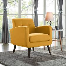 Dolonm accent chair with arms mid century modern decorative side chair upholstered reading chair with wood legs nailhead studded wingback linen fabric chair for living room bedroom, teal. Pin On Office Furniture