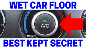 floor get wet inside my car