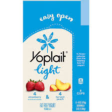 yoplait light fat free strawberry