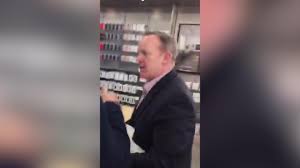 How does it feel to work for a fascist Spicer gets confronted.