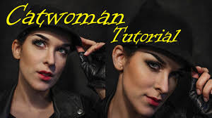 catwoman makeup tutorial w diy lip